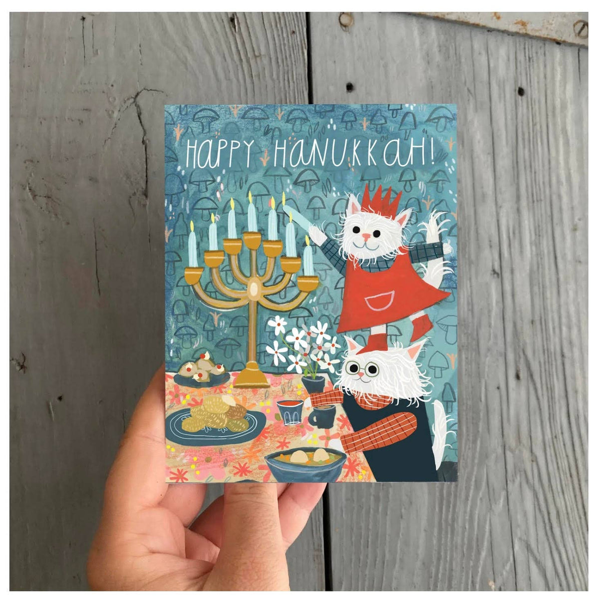 Hanukkah happy socks