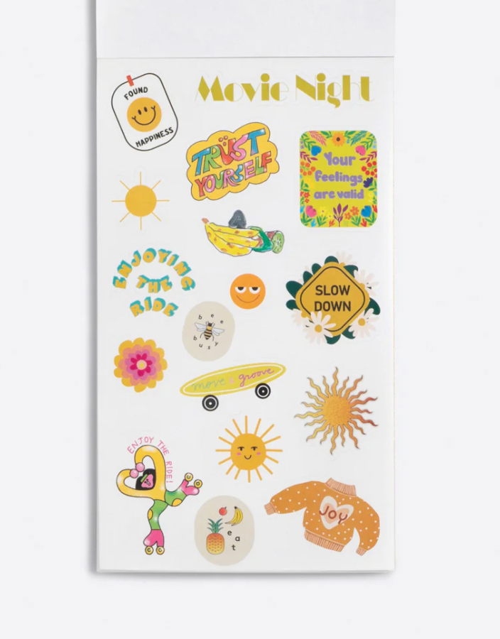 Monkey Mood Tracker Sticker Sheet | Planner Stickers | Journal Stickers |  Bullet Journal Stickers | Scrapbook Stickers | Cute Stickers