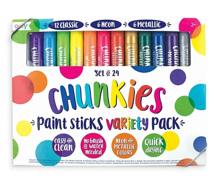 Chunkie Paint Sticks Variety Pack Set of 24