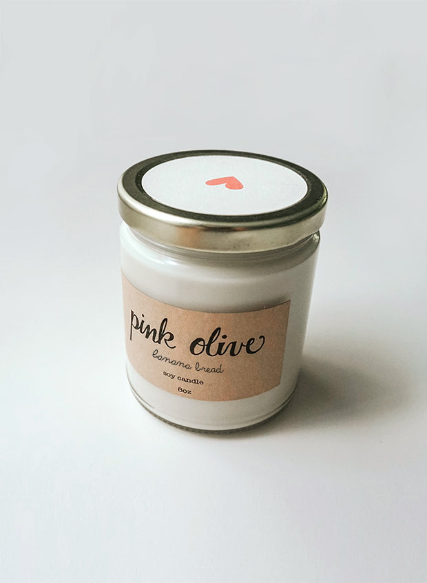 Big Bubble Candle scent - olive oil & thyme