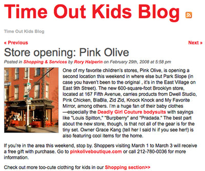 Time Out Kids Blog
