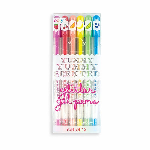 Metallic & Glitter Gel Pen Set – 12pc
