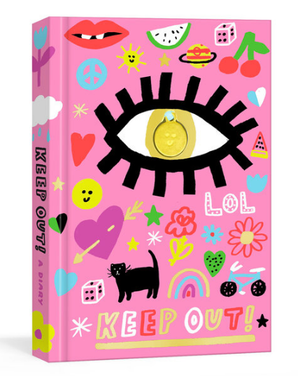 keep out journal – Pink Olive